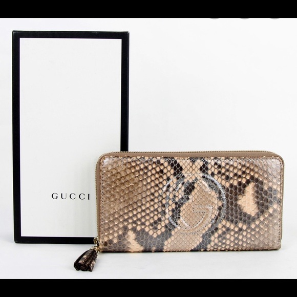Gucci python zip wallet - Picture 3 of 4